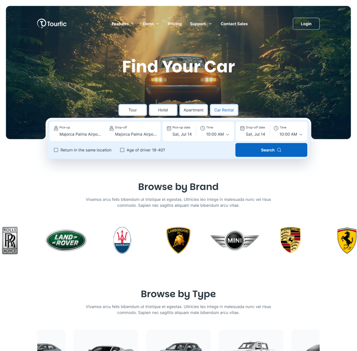 Car Rental Demo